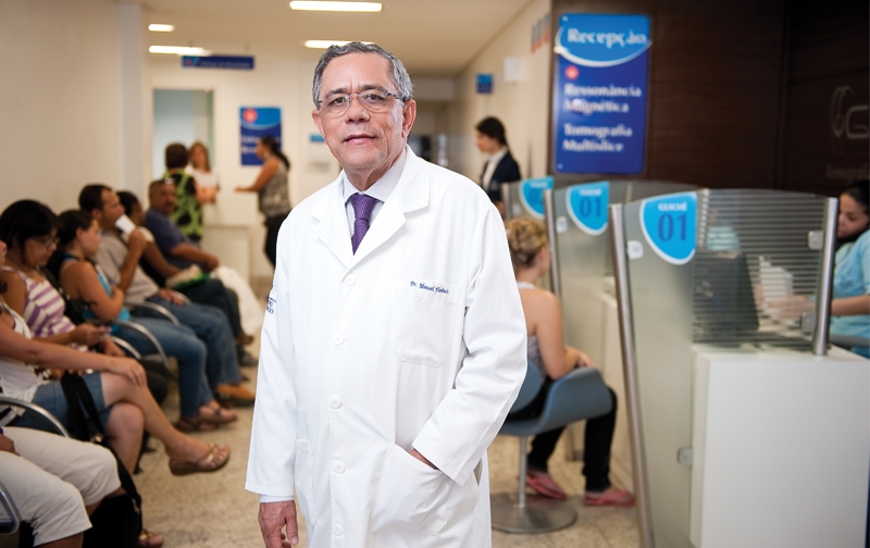 Ed.19 - Mat�ria: Primeiro mundo - Somos uma empresa familiar, pensamos no futuro e n�o estamos � venda, afirma o m�dico empreendedor Manoel Flor�ncio. Foto de Bosco Lacerda.